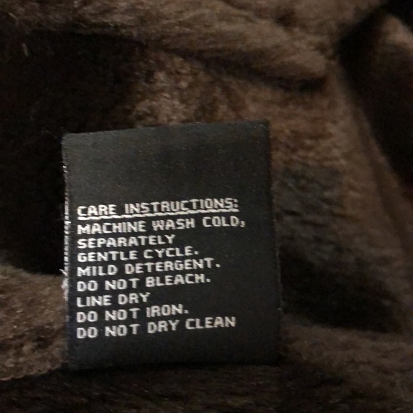 Jones New York XL Ultra suede, faux fur lined, brown winter coat - Picture 6 of 13